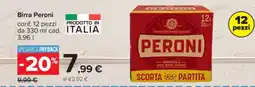Carrefour Birra Peroni offerta