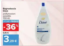Carrefour BAGNODOCCIA DOVE offerta