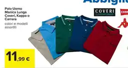 Carrefour Polo Uomo Manica Lunga Coveri, Kappa o Carrera offerta