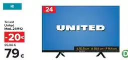 Carrefour Tv Led United Mod. 24M10 offerta
