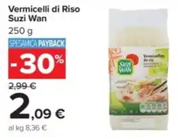Carrefour Vermicelli di Riso Suzi Wan offerta
