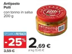 Carrefour Antipasto Polli offerta