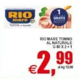 Pewex Rio mare Tonno al naturale offerta