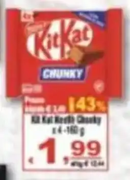 CTS Supermercati Kit Kat Nocciole Chunky offerta