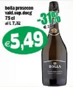 Il Castoro Supermercati Bolla prosecco valid.sup.docg offerta