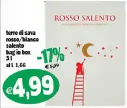 Il Castoro Supermercati Rosso Salento offerta