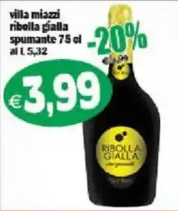 Il Castoro Supermercati Villa Miazzi Ribolla Gialla offerta
