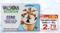 CTS Supermercati Valsola cono gelato classico offerta
