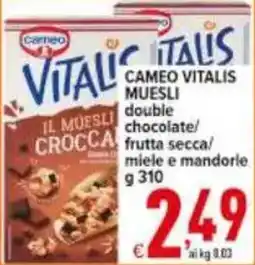 Iper Triscount Cameo Vitalis Muesli offerta