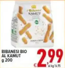 Iper Triscount Bibanesi bio al kamut offerta