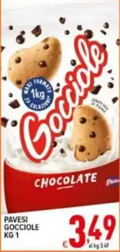 Iper Triscount Gocciolè chocolate offerta