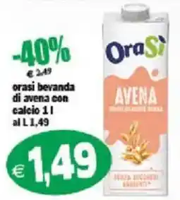 Il Castoro Supermercati OraSi bevanda di avena offerta