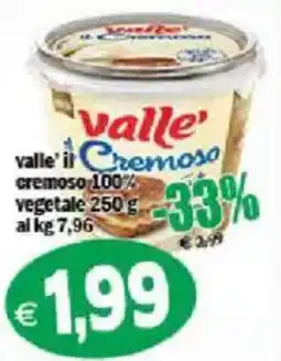 Il Castoro Supermercati valle' il cremoso offerta