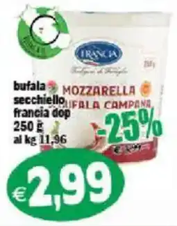 Il Castoro Supermercati bufala secchiello francia dop offerta