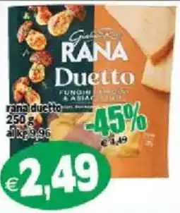 Il Castoro Supermercati Rana Duetto offerta