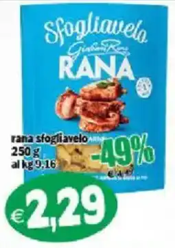 Il Castoro Supermercati Sfogliavelo Rana offerta