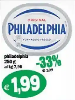 Il Castoro Supermercati Philadelphia formaggio fresco offerta