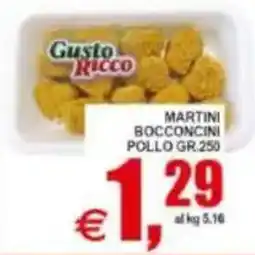 Pewex Gusto Ricco Martini Bocconcini Pollo offerta