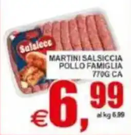 Pewex Martini Salsiccia Pollo Famiglia offerta