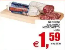 Pewex Negroni salamino negronetto offerta