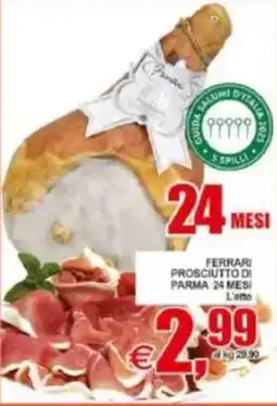 Pewex Ferrari Prosciutto di Parma 24 mesi offerta