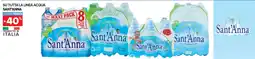 Carrefour Su tutta la linea Acqua Sant'Anna offerta