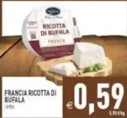 Pim Supermercati Francia Ricotta di Bufala offerta