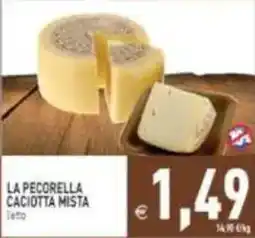Pim Supermercati La Pecorella Caciotta Mista offerta