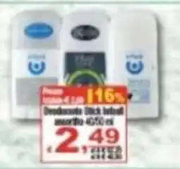 CTS Supermercati Deodorante Stick Intens offerta