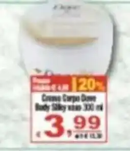 CTS Supermercati Crema Corpo Dove Body Silky offerta
