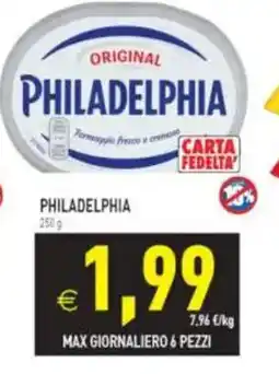 Pim Supermercati Philadelphia offerta