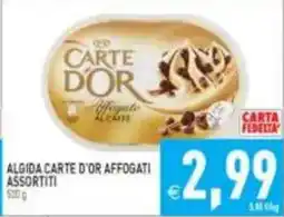 Pim Supermercati Algida Carte d'or affogati assortiti offerta