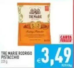 Pim Supermercati Tre Marie Rodrigo Pistacchio offerta