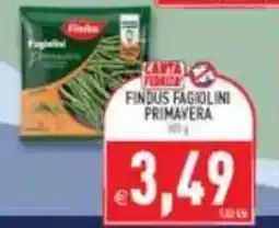 Pim Supermercati Findus fagiolini primavera offerta