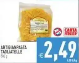 Pim Supermercati Artigianpasta tagliatelle offerta