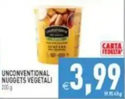 Pim Supermercati Unconventional nuggets vegetali offerta