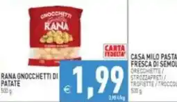 Pim Supermercati Rana gnocchetti di patate offerta