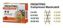 Zoomiguana Frontpro compresse masticabili offerta