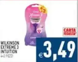 Pim Supermercati Wilkinson Extreme 3 Intuition offerta
