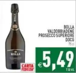 Pim Supermercati Bolla Valdobbiadene Prosecco Superiore DOCG offerta