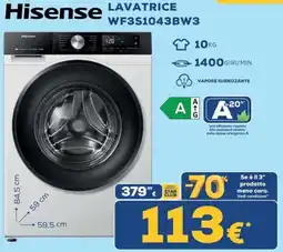Euronics Tufano Hisense Lavatrice offerta