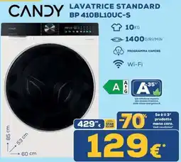 Euronics Tufano Lavatrice standard Candy offerta