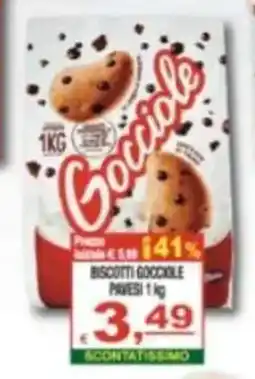 CTS Supermercati Biscotti Gocciole offerta