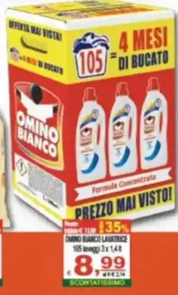 CTS Supermercati Omino Bianco Lavatrice offerta