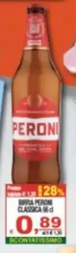 CTS Supermercati Birra Peroni Classica offerta