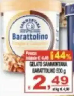 CTS Supermercati Gelato Sammontana Barattolino offerta