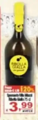 CTS Supermercati Ribolla Gialla offerta