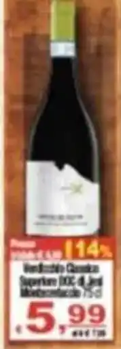 CTS Supermercati Verdicchio Classico Superiore DOC di Jesi offerta
