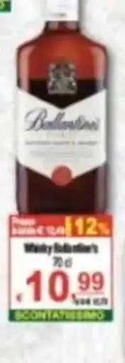 CTS Supermercati Whisky Ballantine's offerta