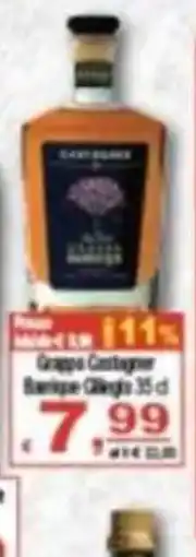 CTS Supermercati Grappa Castagner Barrique Châtaigne offerta
